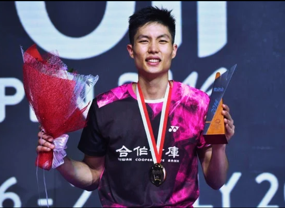 合庫羽球選手－台灣一哥周天成勇奪BWF超級1000賽事冠軍 