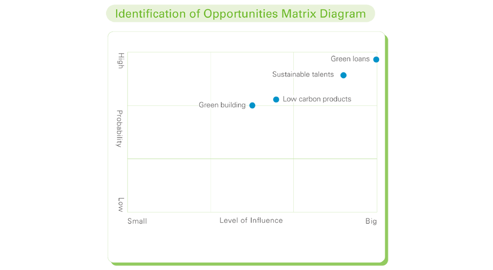 Identification of Opportunities Matrix Diagram